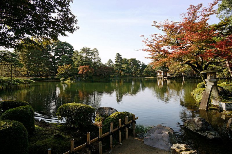Японский сад Кэнроку эн