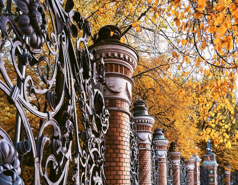 Ограда Михайловского сада