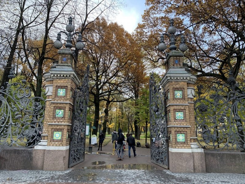Михайловский сад сад Санкт-Петербург