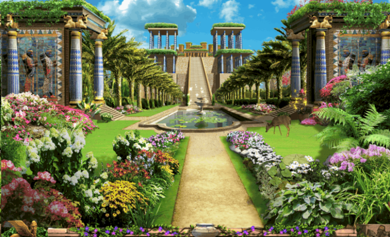 Сады Семирамиды (висячие сады Вавилона)