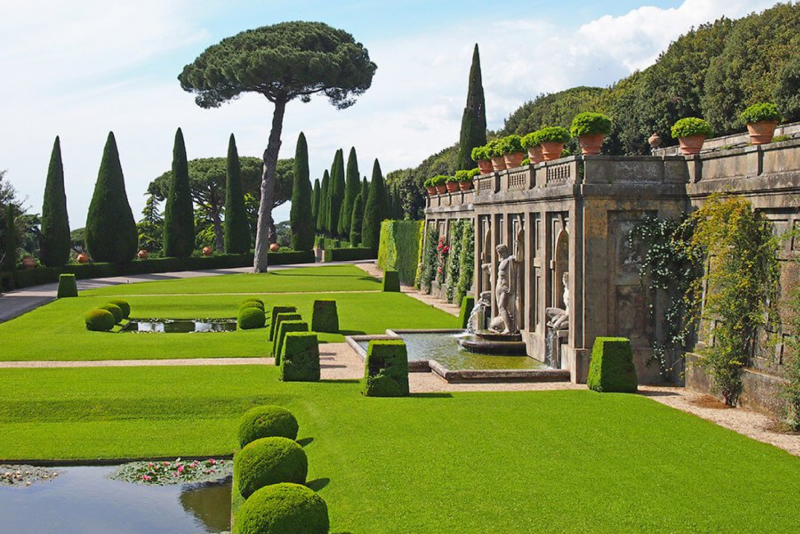 Итальянские сады Ватикан