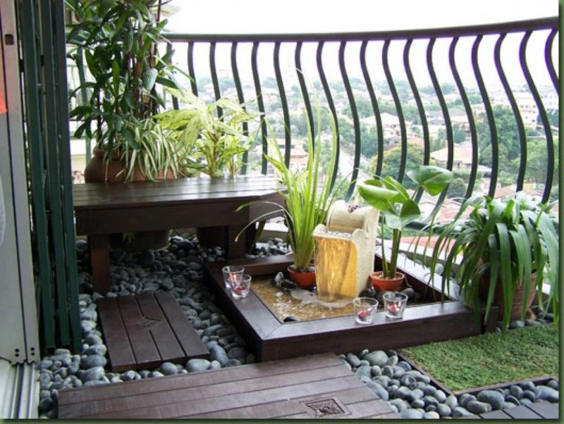 Сад на балконе