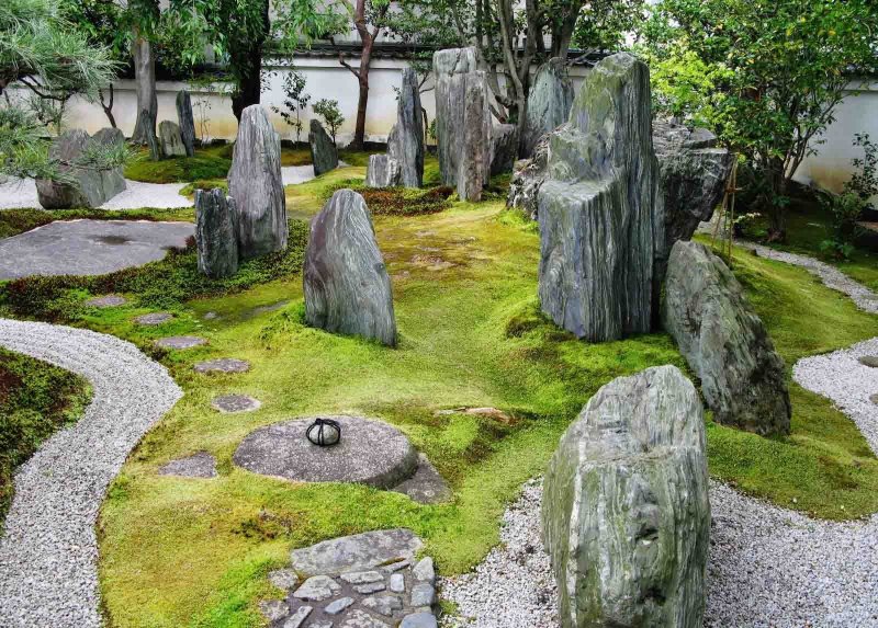 Каменные сады Японии
