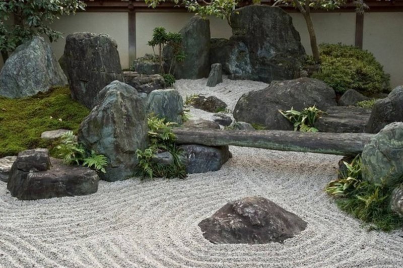 Японский Каменистый сад