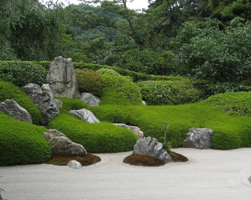 Дзенский сад камней