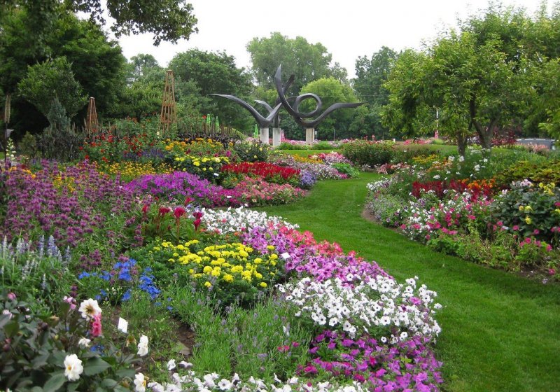 Сад Левенс Холл топиарный сад