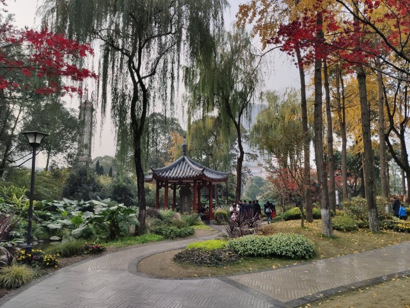 Парк Куркино японский сад