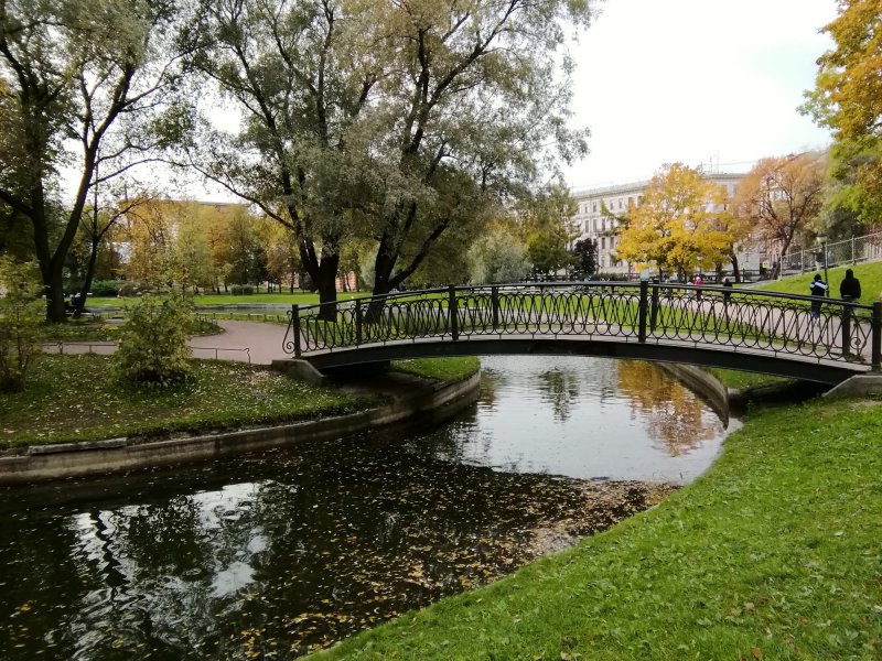 Измайловский парк в Санкт-Петербурге