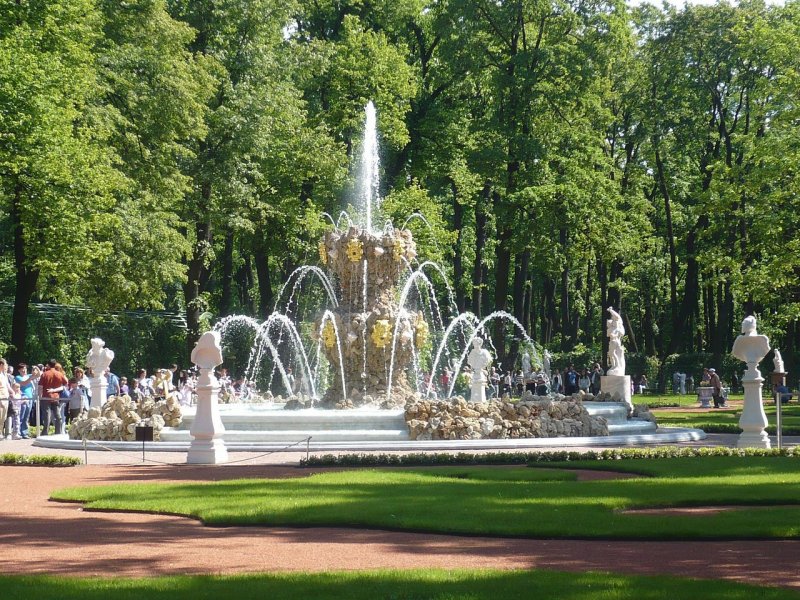 Летний сад в Санкт-Петербурге 20 век