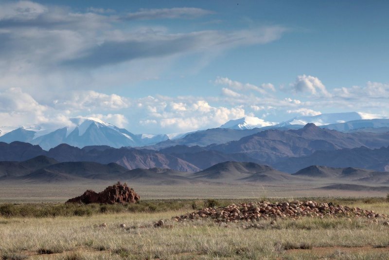 Красота в степях Монголии