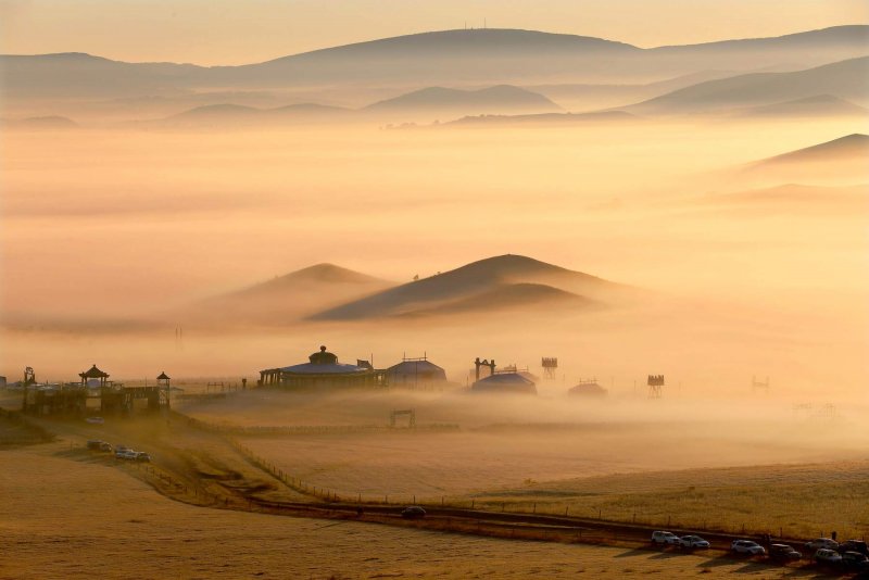 Монголия пейзажи