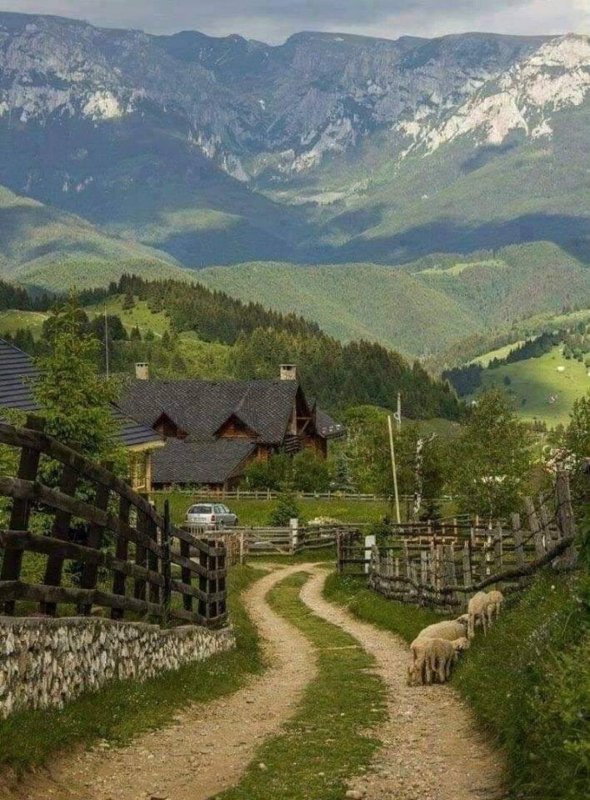 Деревня Карпаты Румыния