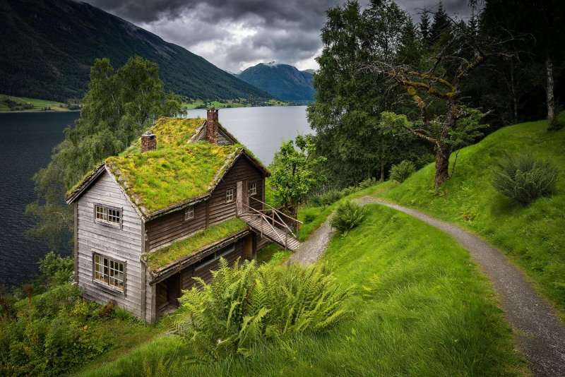 Скандинавские пейзажи необычные