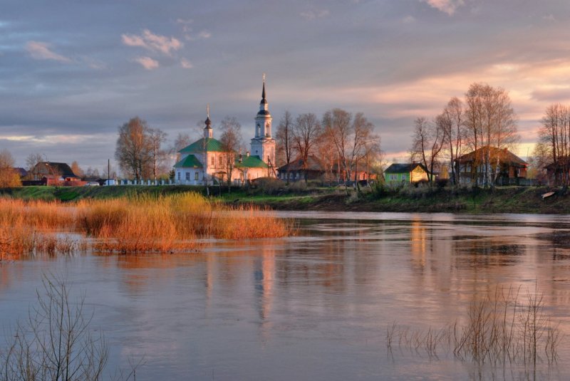 Река Костромка Костромской области