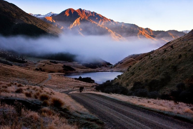 Новая Зеландия пейзажи