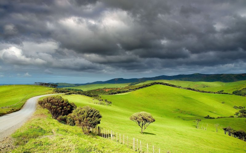Green Hills зеленые холмы Ирландии