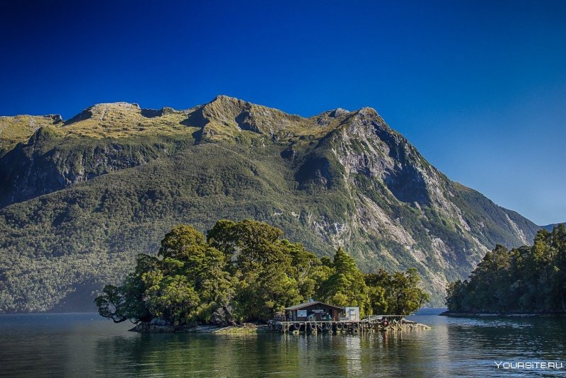 Гора Кука, остров Южный, новая Зеландия