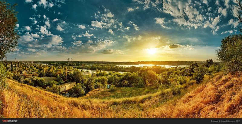 Украина природа село