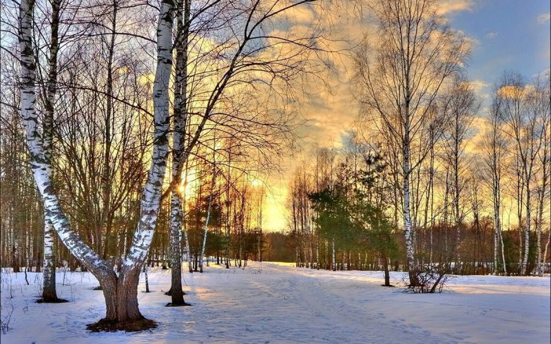 Карельский пейзаж зимний