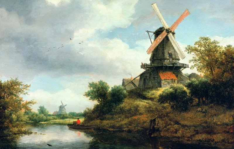 Голландия 17 век Якоб Ван Рейсдал
