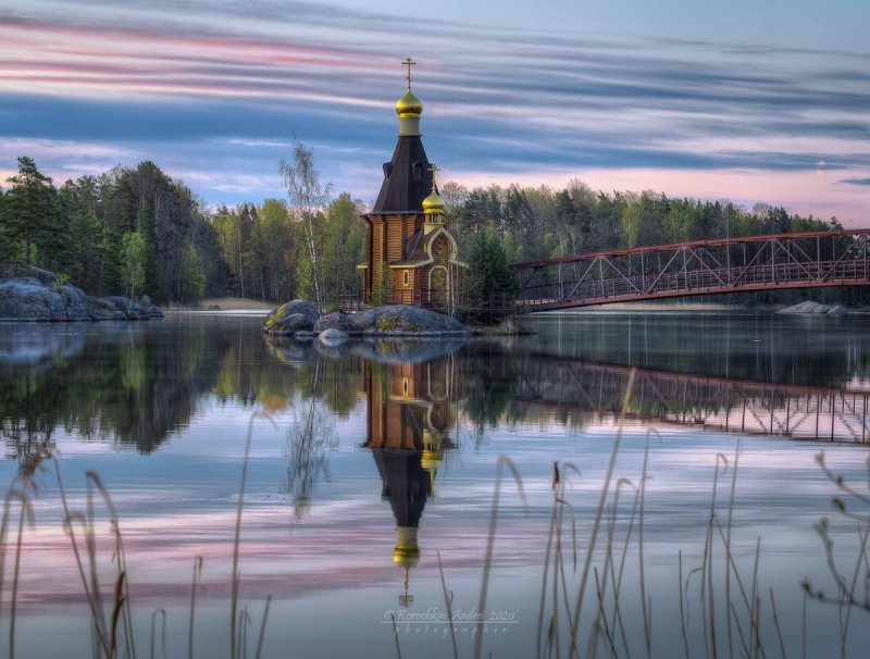 Храм на Вуоксе в Ленинградской области