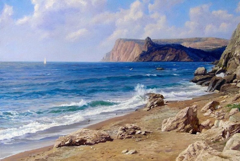 Геннадий Кириченко картины море
