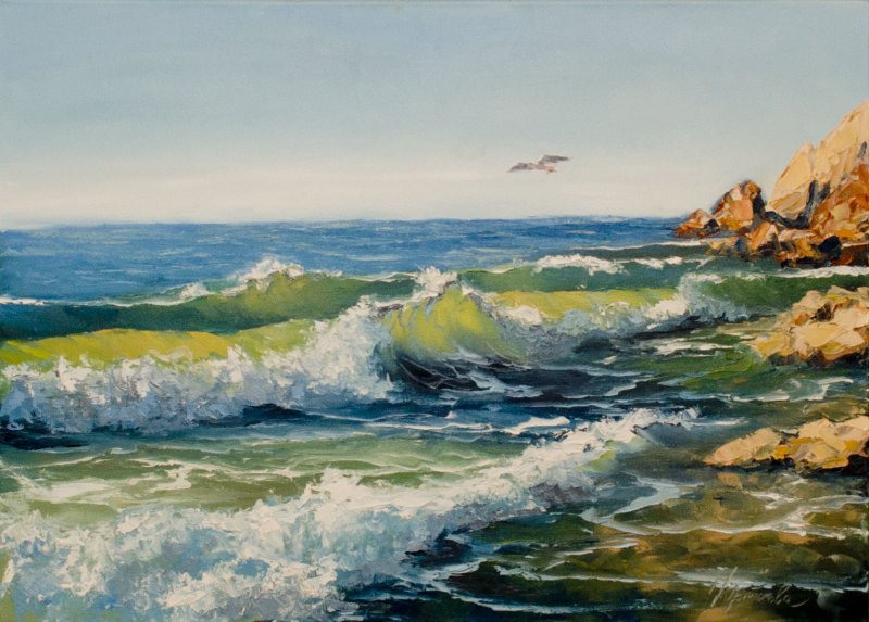 Море в живописи современных художников