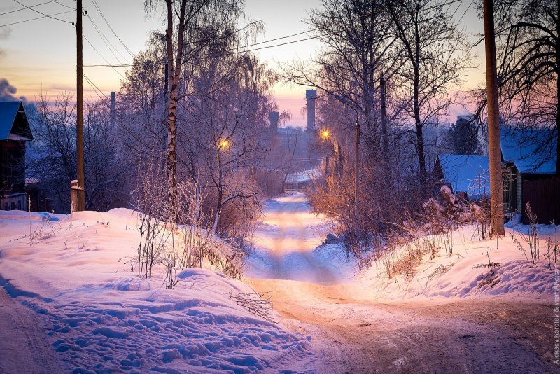 Шуя зимой Ивановская область