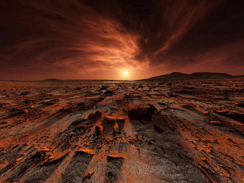 Эфиопия Марсианский пейзаж