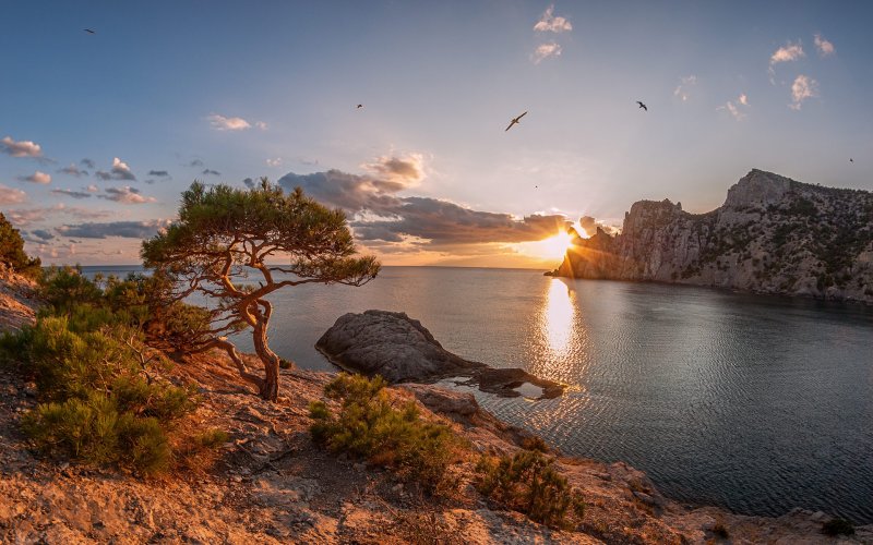 Феодосия море красивые места для отдыха