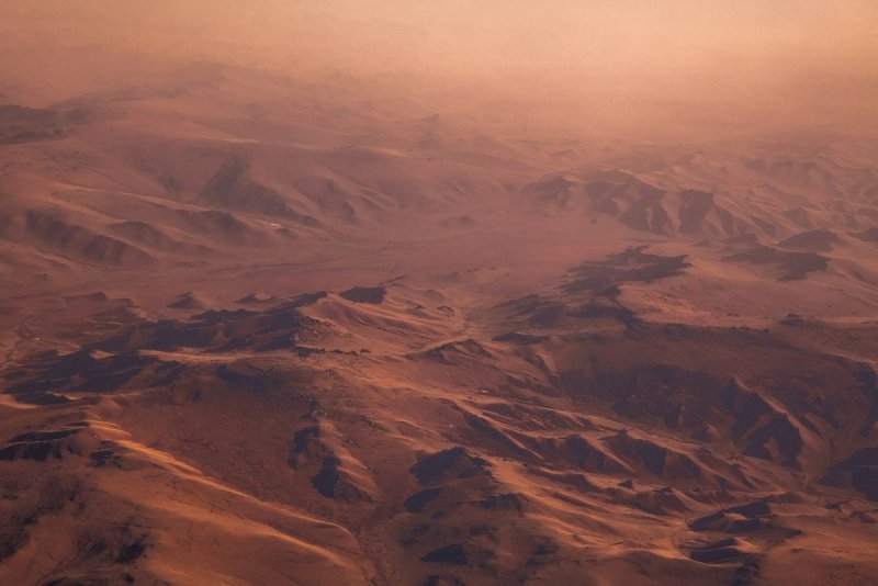 Пейзаж Марса 4к