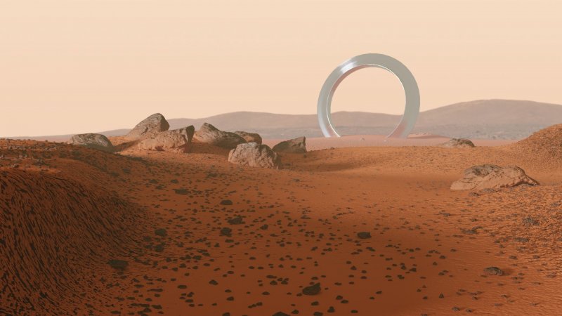 Озера Феникс (плато солнца) Марс