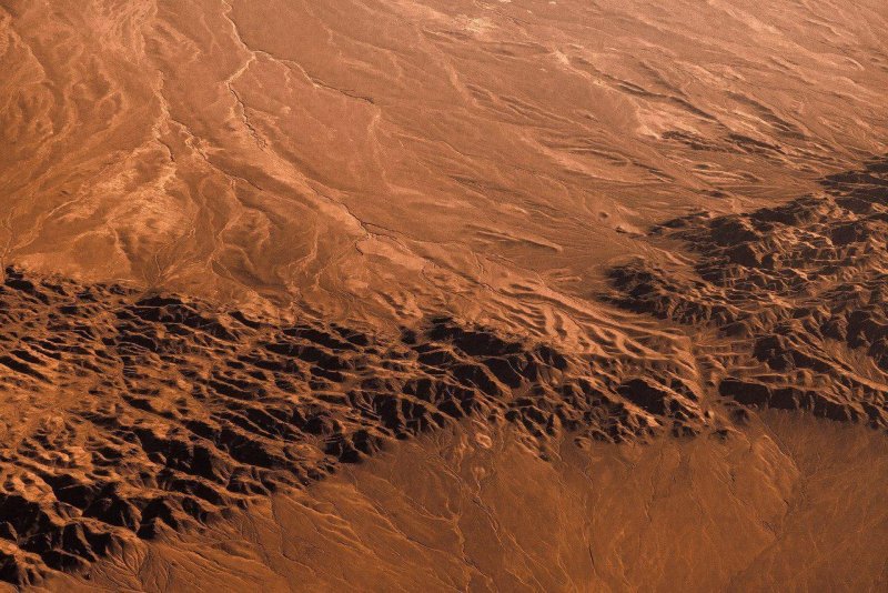 Марсианский пейзаж на земле