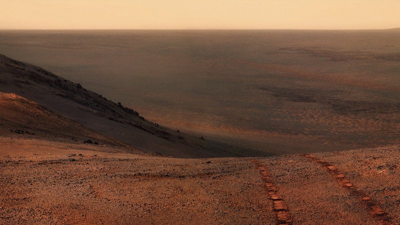 Ландшафт Марса
