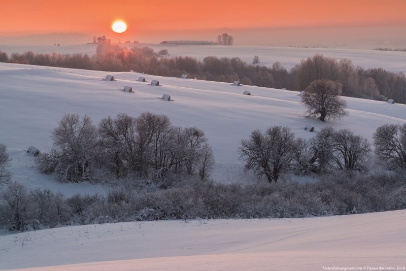 Природа Татарстана зимняя