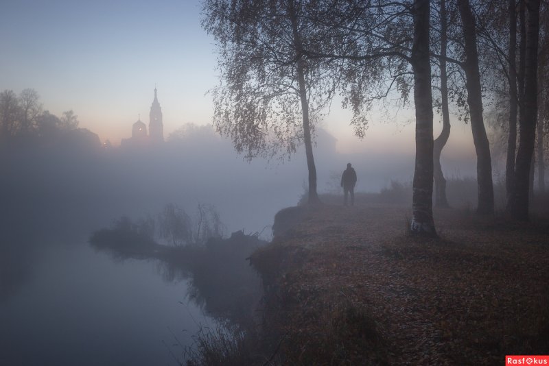 СК-пейзаж в тумане