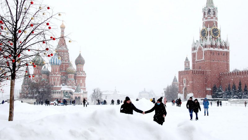 Снег в Москве сегодня