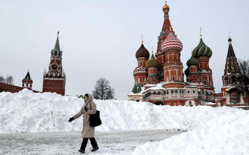 Много снега в Москве