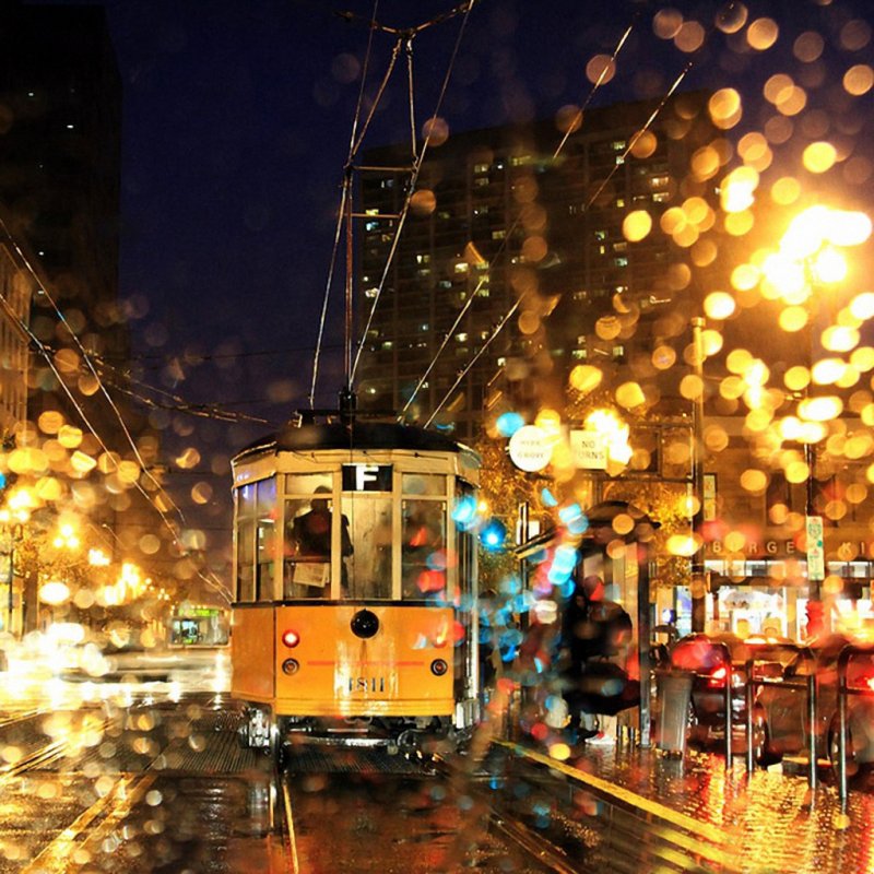 Лиссабон улицы ночью