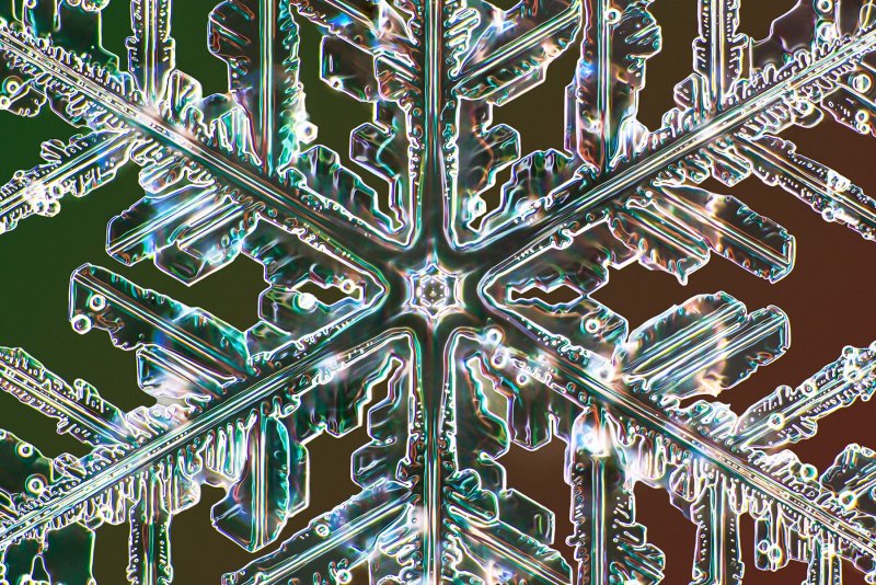 Кристаллы снежинок