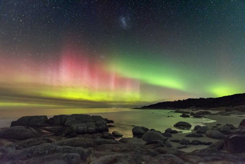 Южное сияние (Aurora Australis)