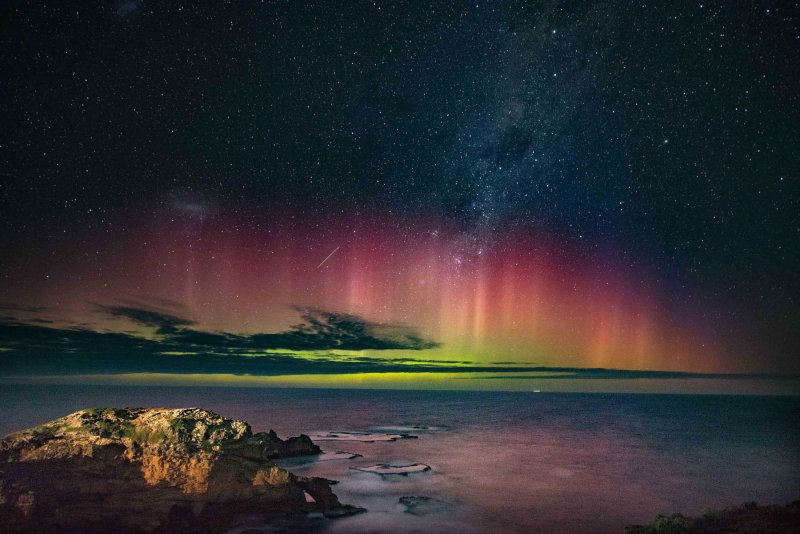 Южное сияние (Aurora Australis)