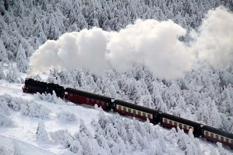 Железная дорога поезд в облака Аргентина