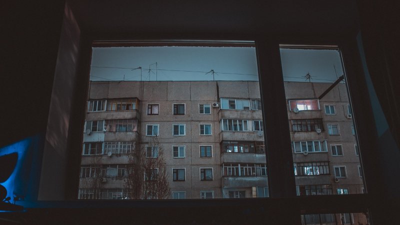 Вид из окна пятиэтажки