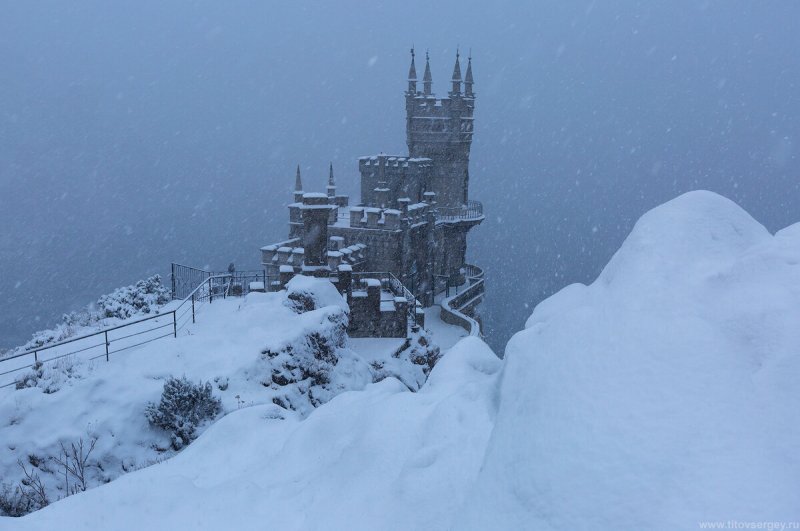 Снег в Крыму сегодня