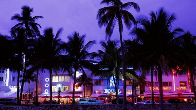 Майами оушен драйв Вайс Сити