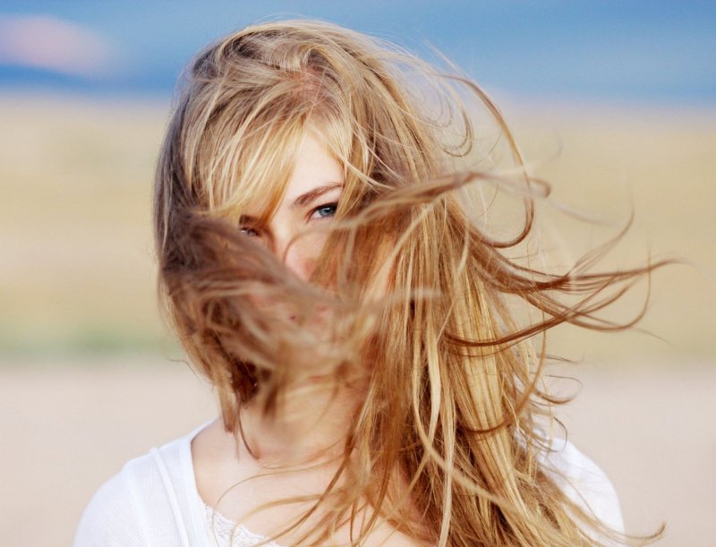 Волосы на ветру