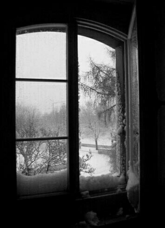 Морозное окно