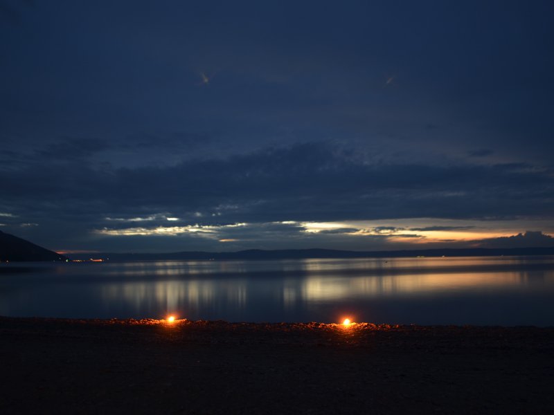 Байкал ночью