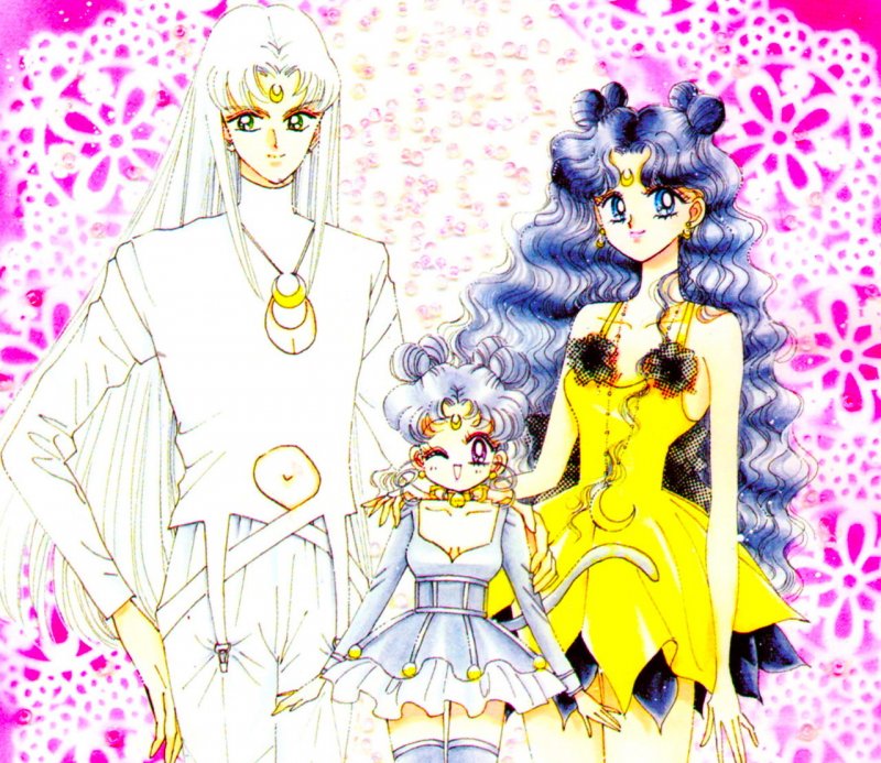 Sailor Moon Луна и Артемис